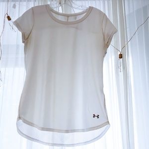 Basic White Work Out Tee
